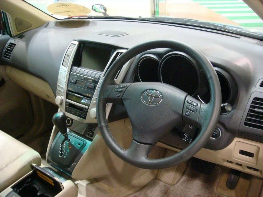 Toyota Harrier 2003 салон