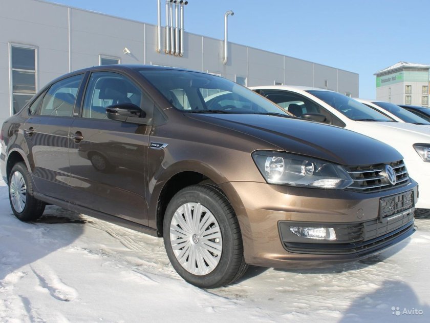 Фольксваген поло Тоффи Браун