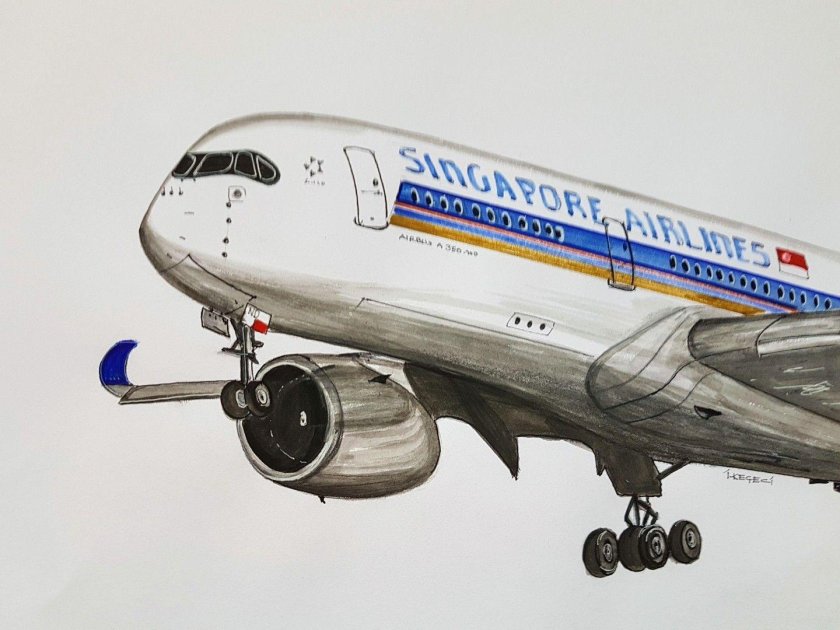 Боинг 737 рисунок
