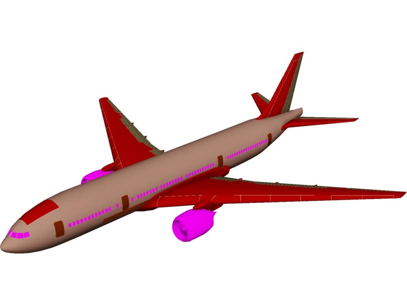Boeing 737 3d model