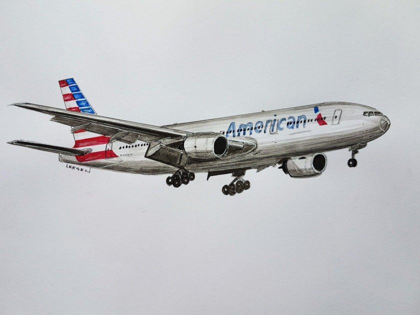 Трансаэро раскраска