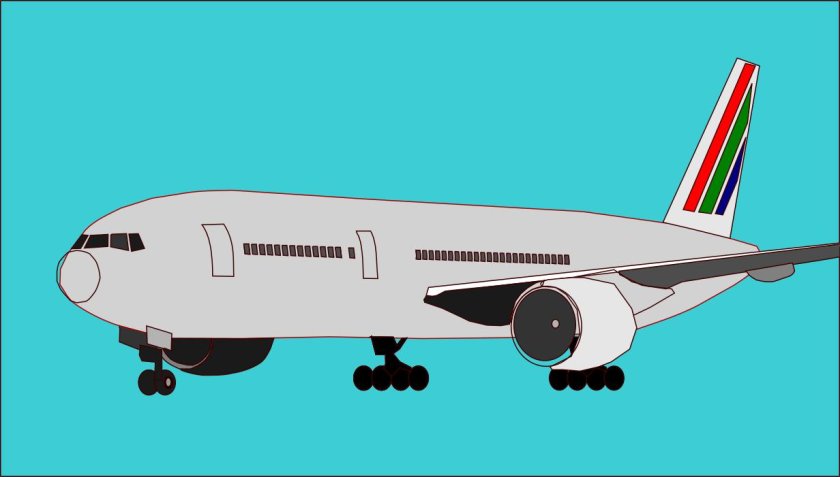 Нарисовать Боинг 777