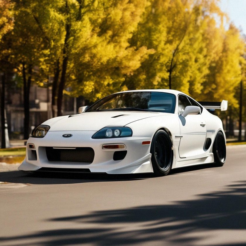 Машина toyota supra