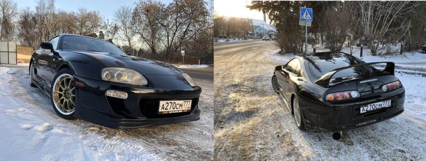 Тойота Супра а 80 опер