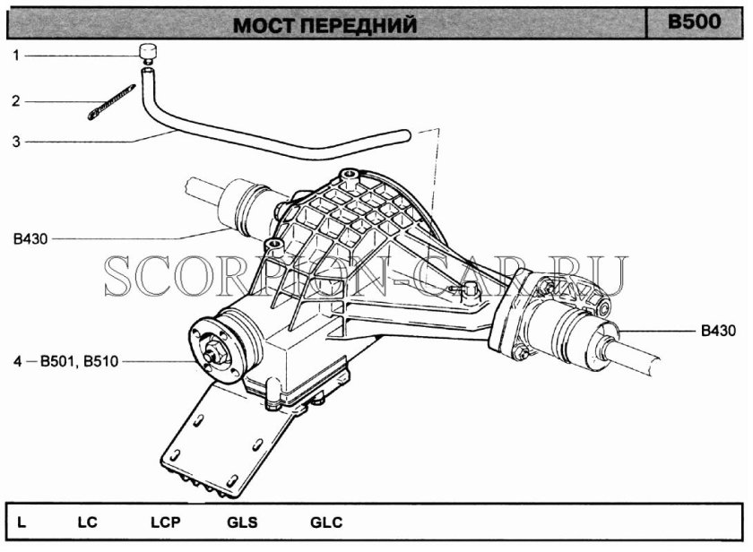 Сапун переднего моста Нива Шевроле