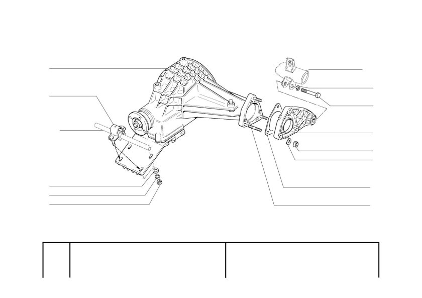 Кронштейн редуктора переднего моста 2121