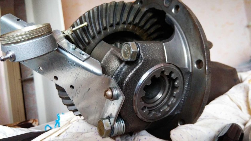 Дифференциал редуктора переднего моста Нива Шевроле