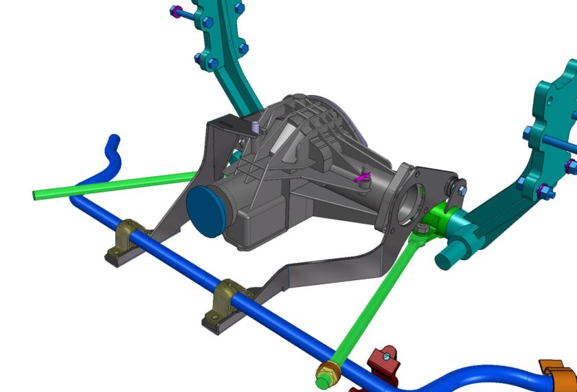 Передний мост Нива 21213
