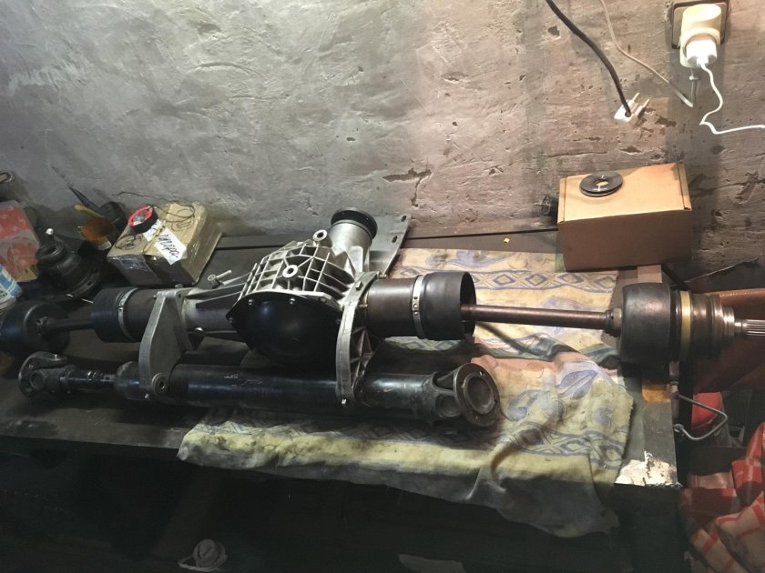 Передний мост Нива Шевроле