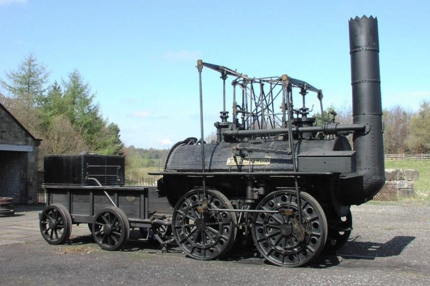 Локомотив Стефенсона 1825