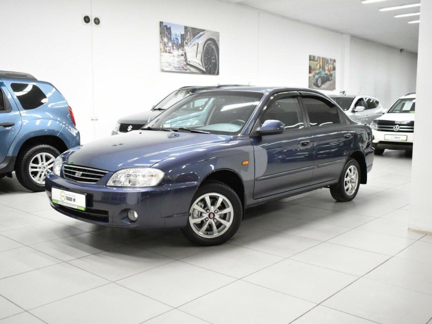 Киа спектра алмазное серебро