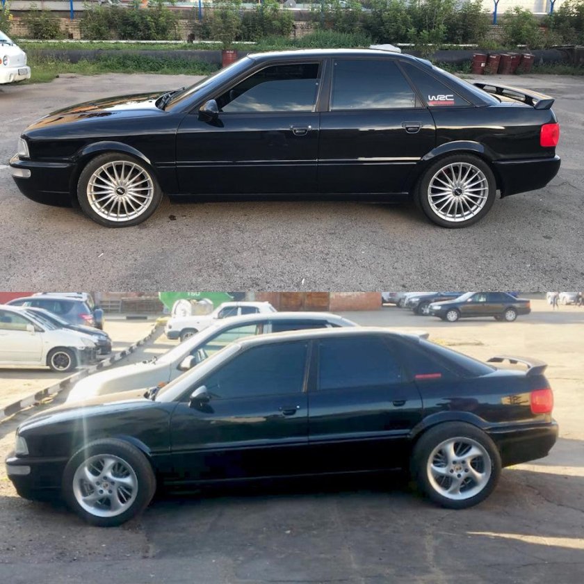 Ауди 80 на литье