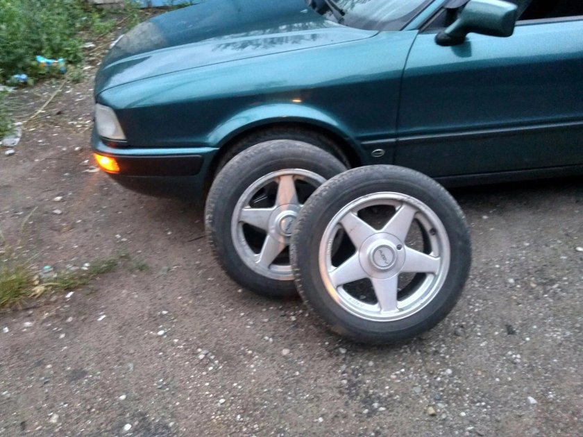 Литые диски Ауди 80 б4