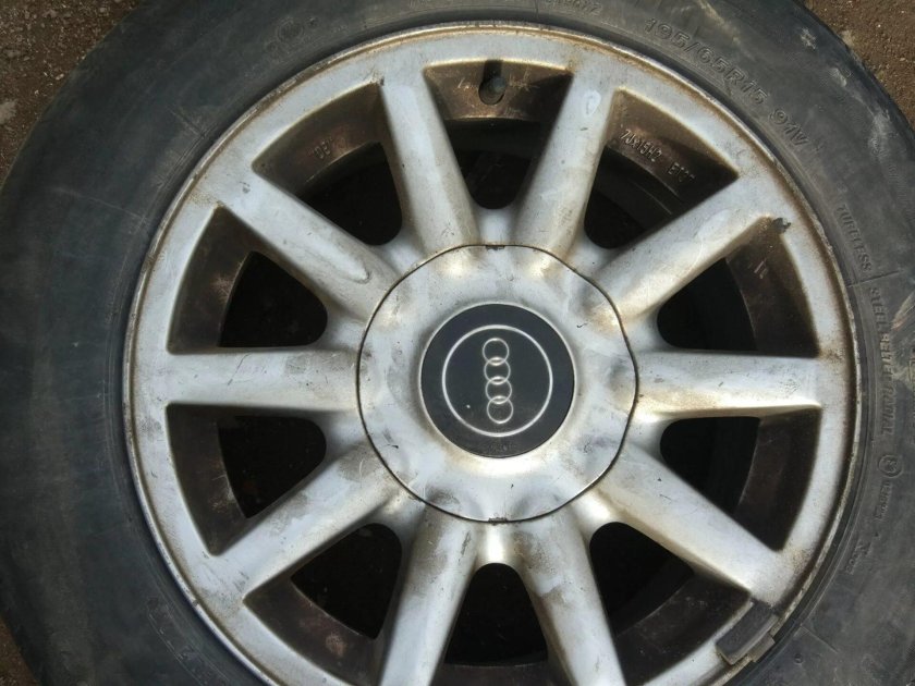 Оригинальные диски Ауди 80 б4