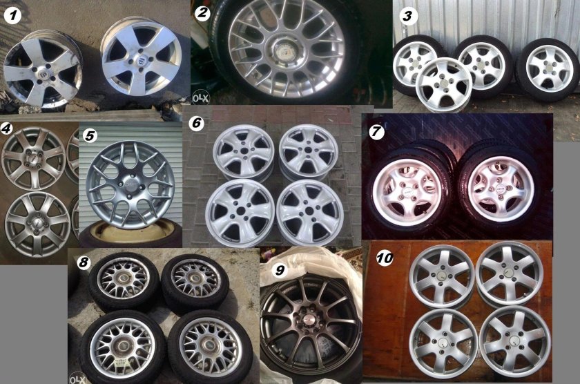 Литые диски на Ауди 80 б3