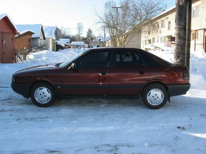 Ауди 80 б3 бордовая