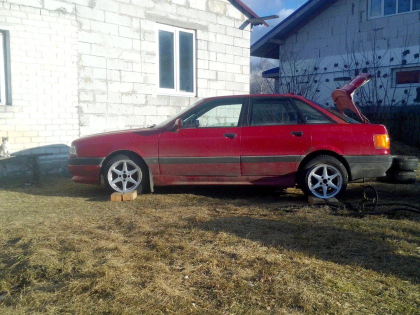 Ауди 80 б3 на литье