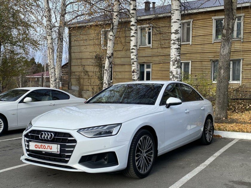 Белый audi a6 iv (c7) рестайлинг 2.0 amt (252 л.с.)