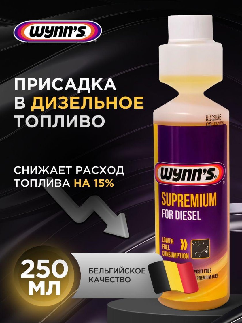 Присадка в дизельное топливо wynns