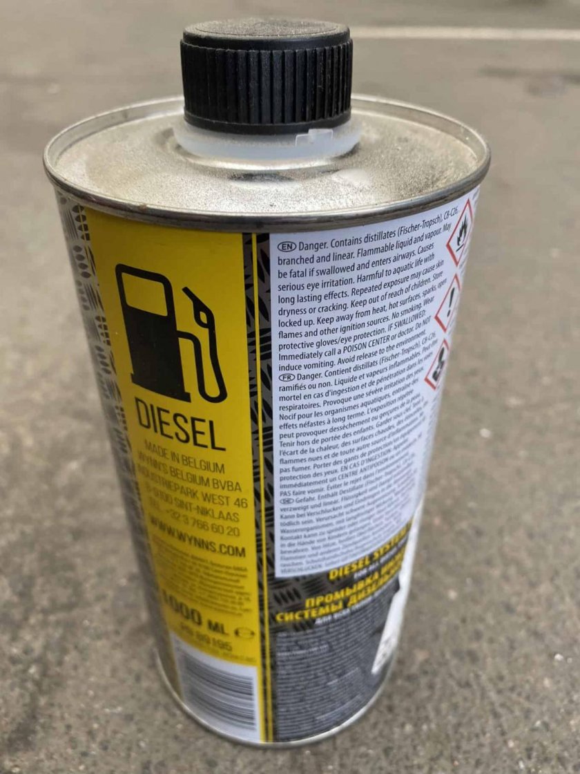 Очистка топливной системы дизель