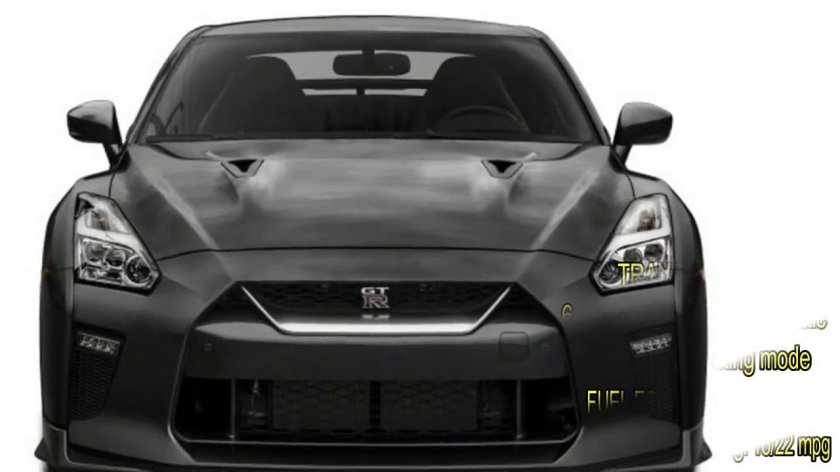 Nissan GTR r35 спереди
