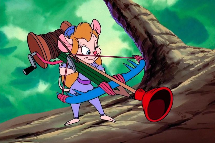 Чип и Дейл спешат на помощь гайка