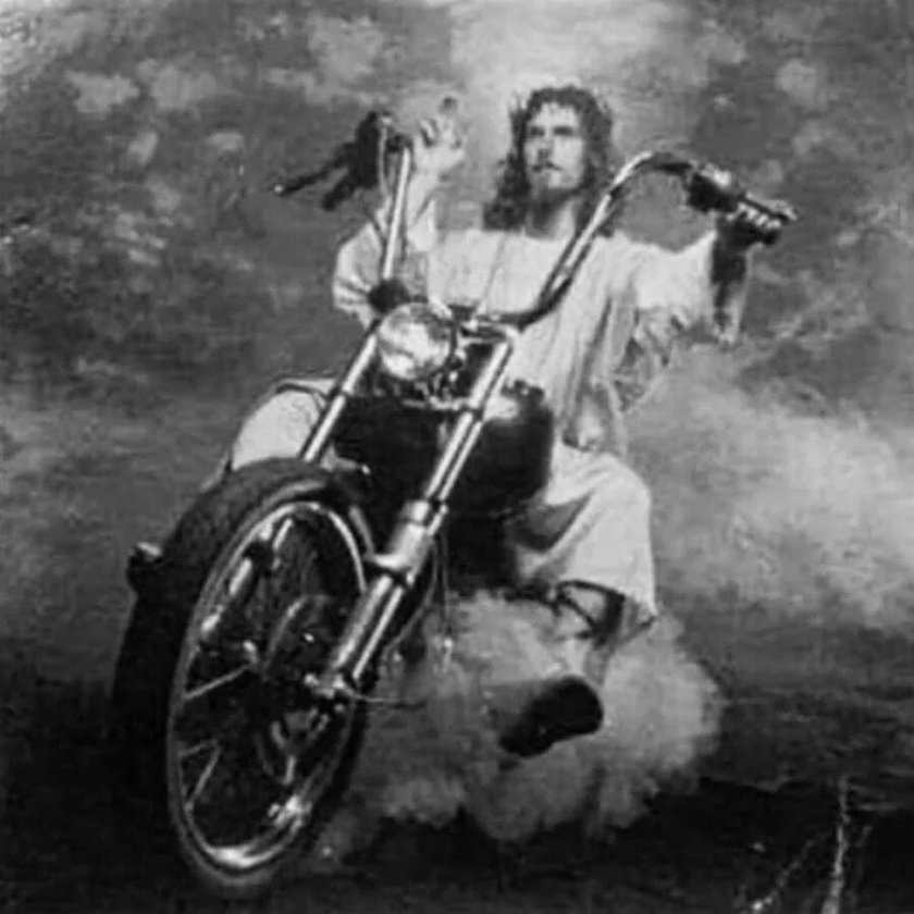 Иисус байкер