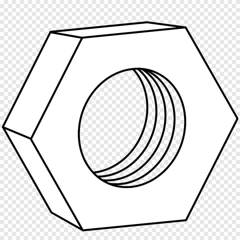 Гайка раскраска