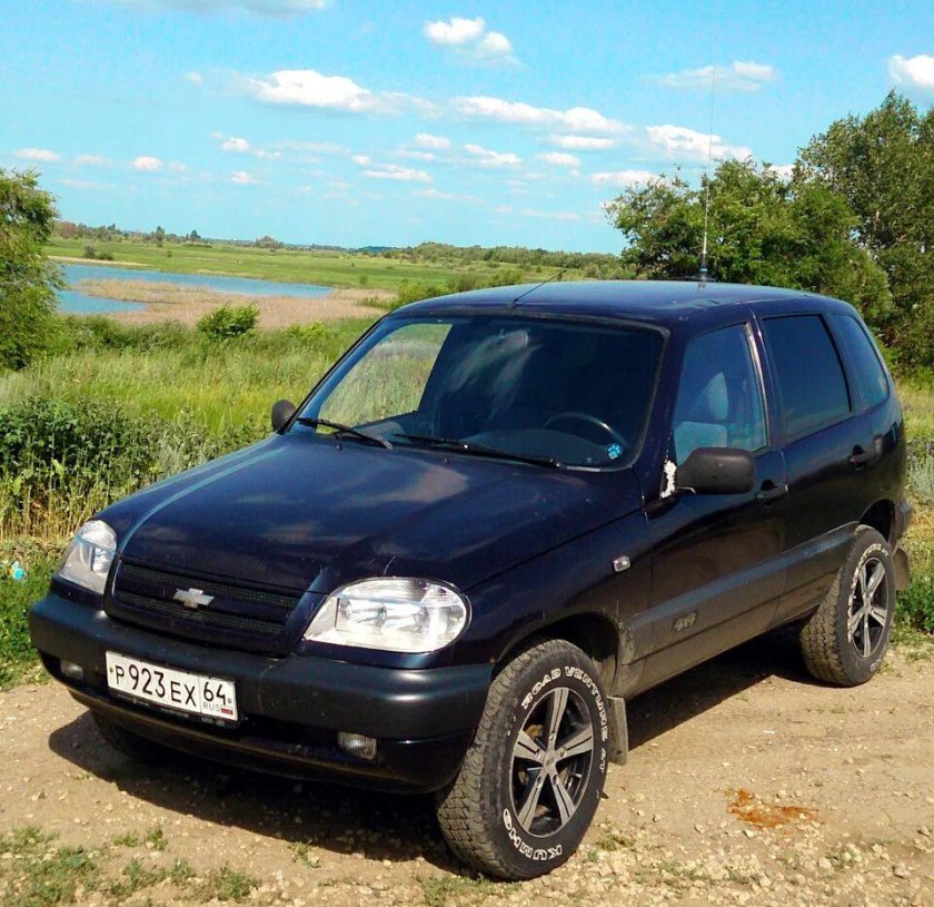 Цвет Посейдон Нива Шевроле