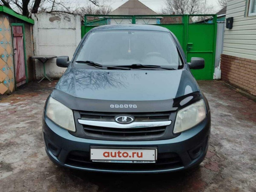 Серая лада гранта