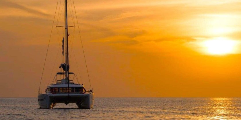 Катамаран карибы регата