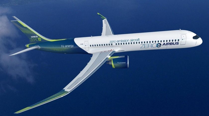 Водородный самолет Airbus