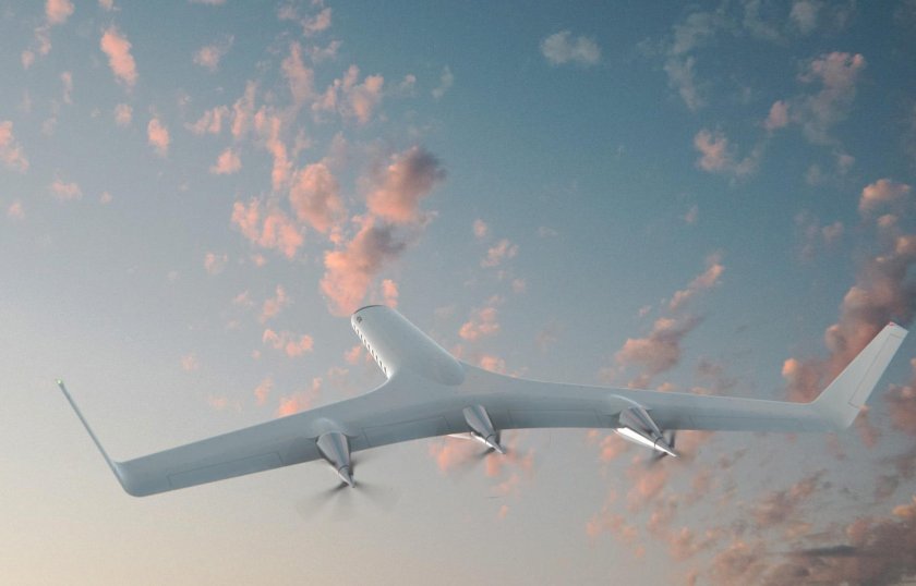 Tesla plane one engine