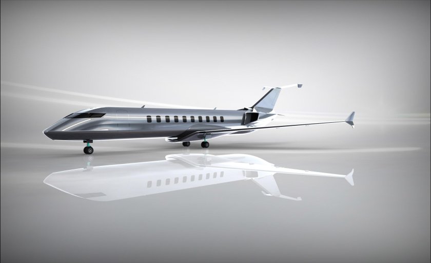 Самолет Ixion windowless Jet