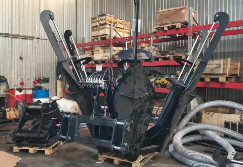 Крот 800 пересадчик деревьев