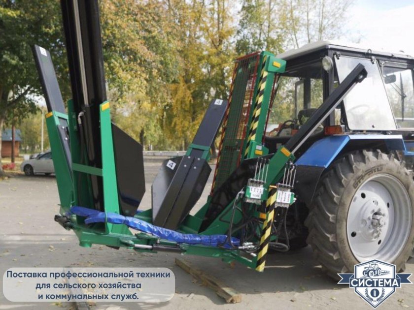 Пересадчик деревьев на МТЗ 82