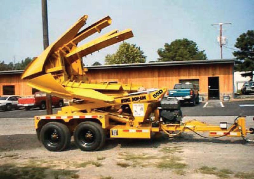 КАМАЗ пересадчик деревьев