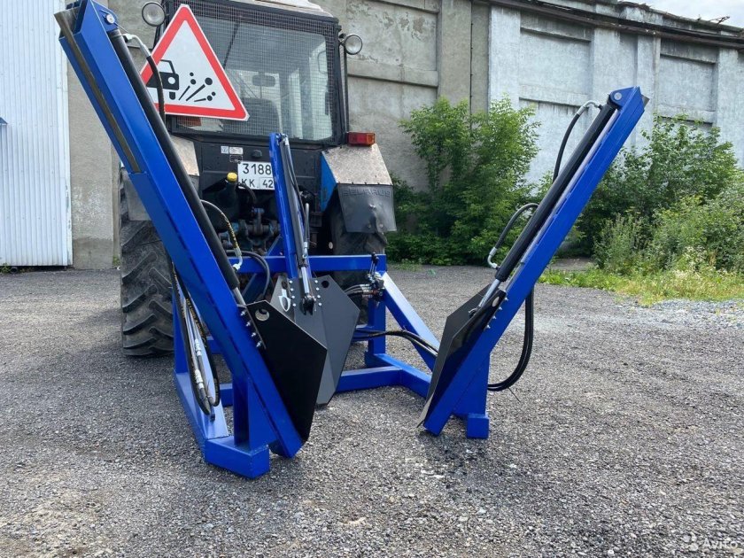 Крот 800 пересадчик деревьев