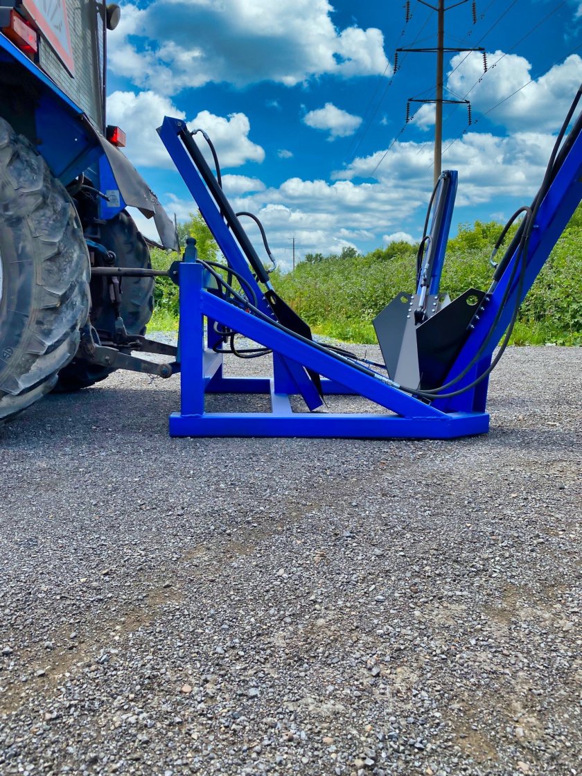 Крот 800 пересадчик деревьев