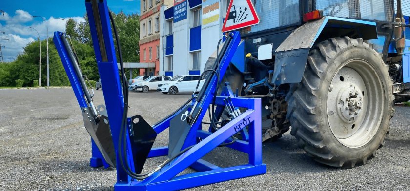 Пересадчик деревьев на МТЗ