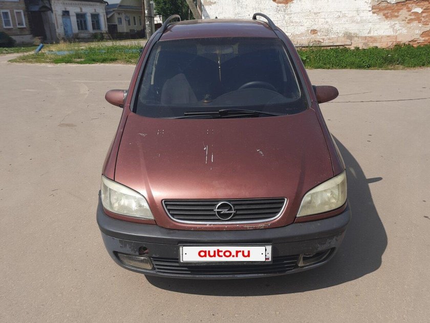 Опель зафира 2001