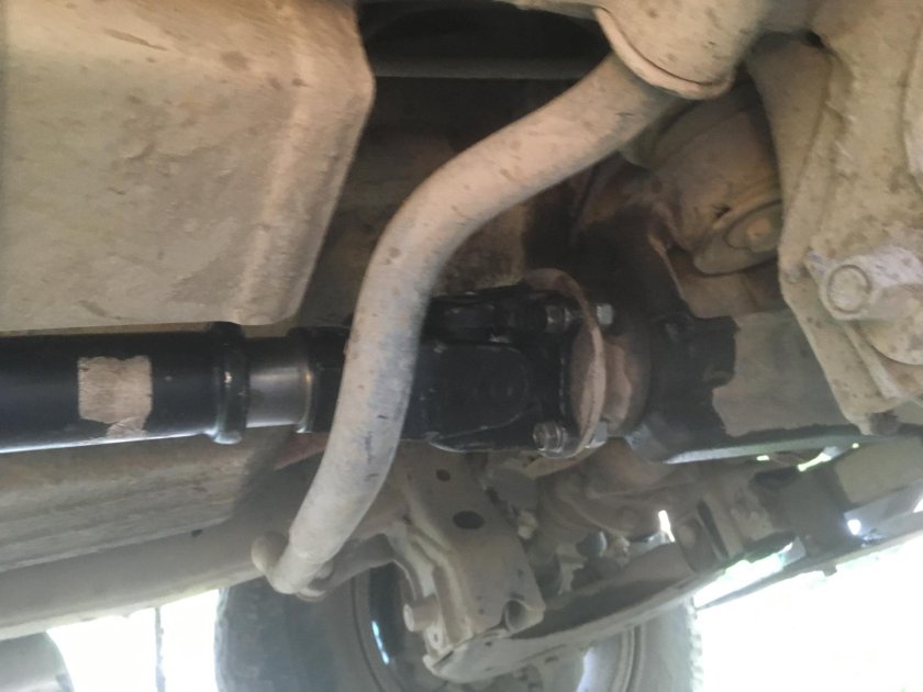 TLC 200 передний кардан