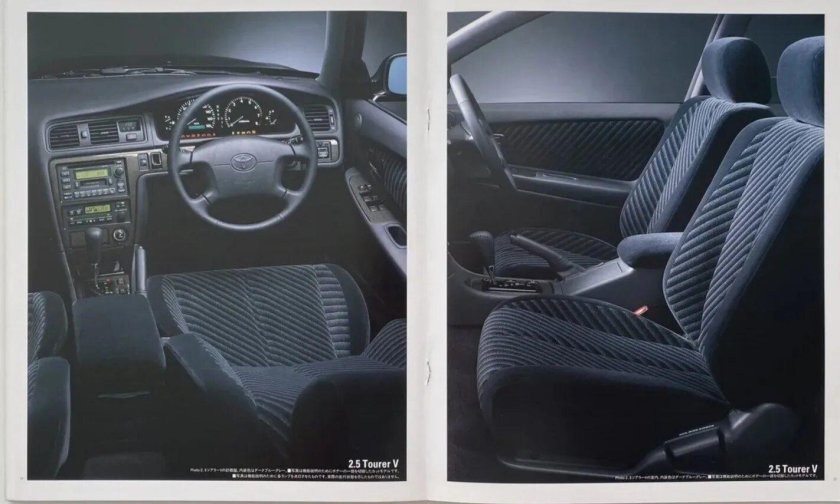 Toyota Chaser 100 Tourer s салон