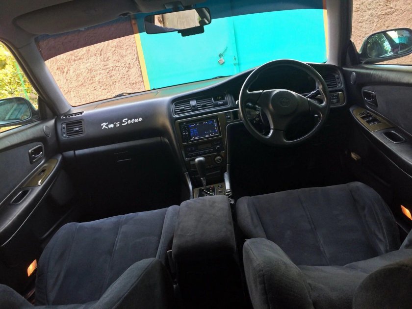 Салон алькантара Тойота Чайзер 100