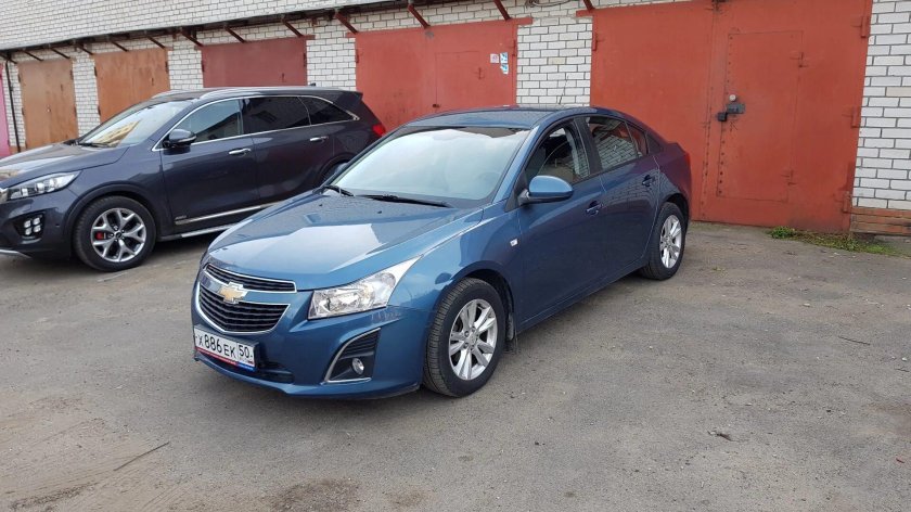 Шевроле Круз цвет графит