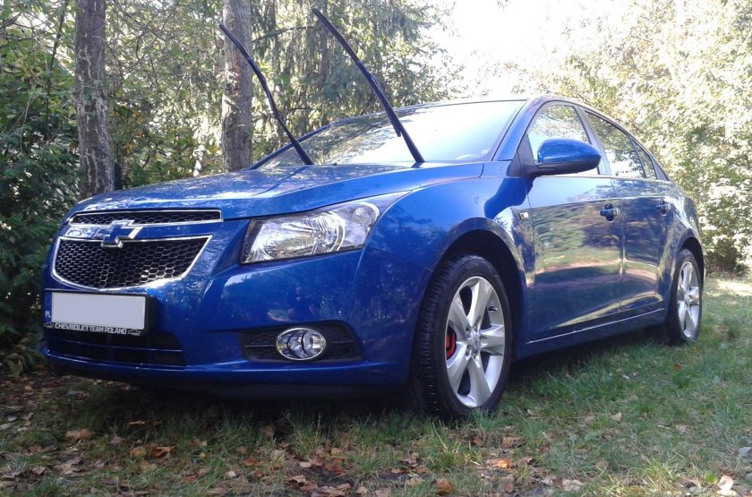 Шевроле Круз синий