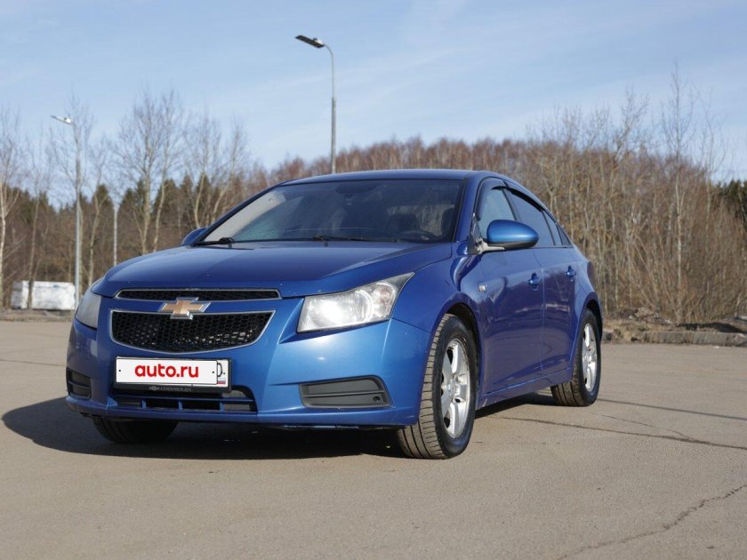 Шевроле круз синий