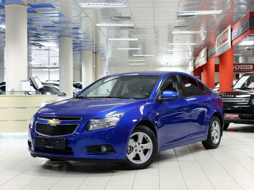 Шевроле Круз седан синий