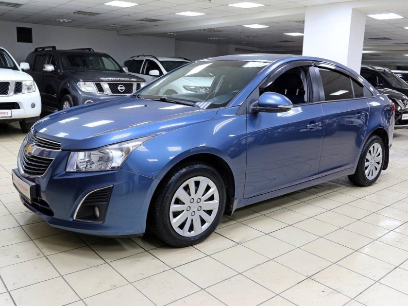 Шевроле Круз синий