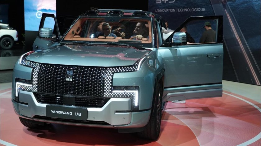 Внедорожник byd yangwang u 8